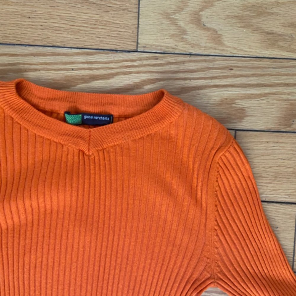 Long Sleeve Ribbed Tee - Picture 3 of 4